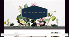 Desktop Screenshot of brittanynixoncreative.com